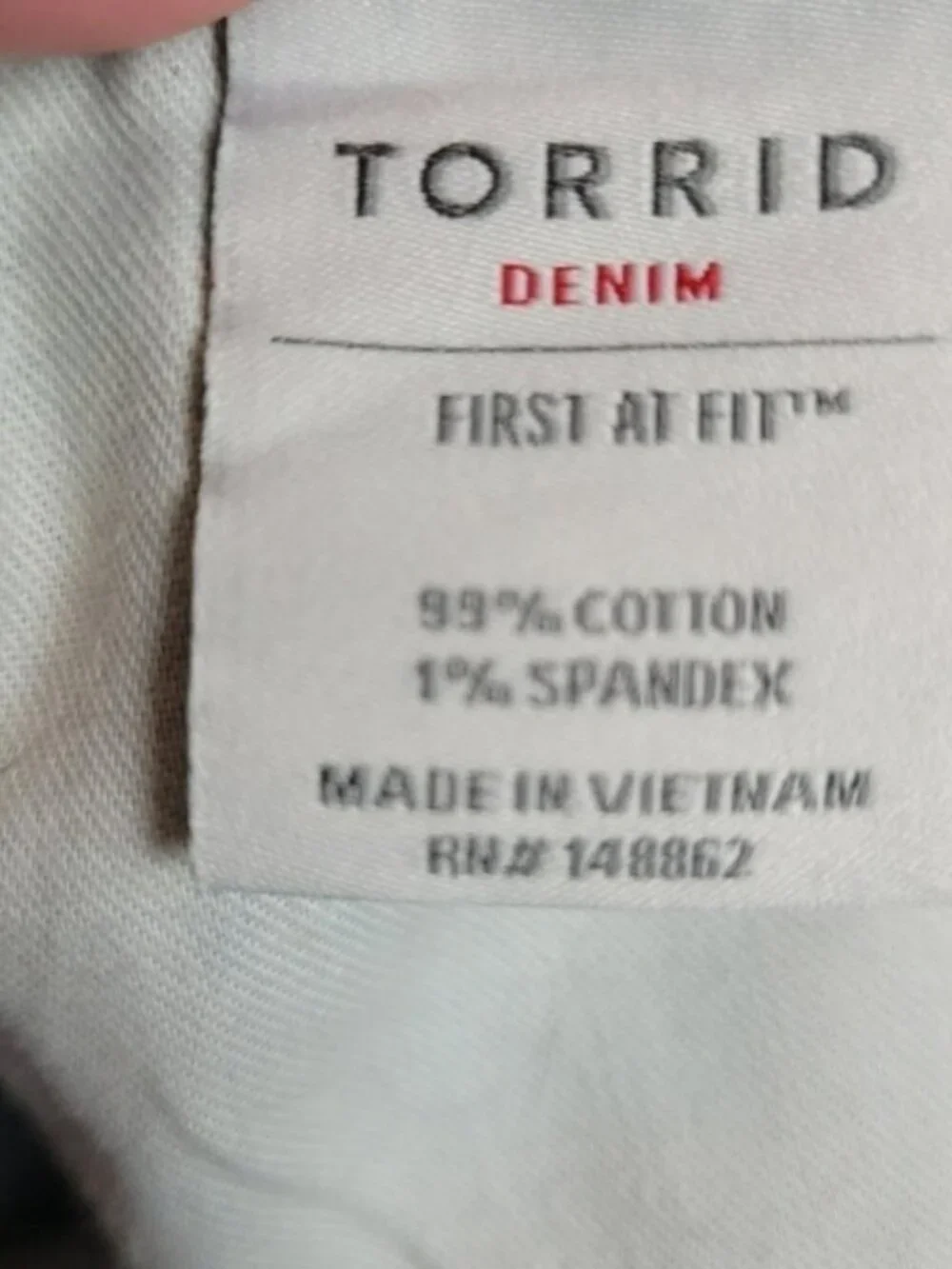 Torrid High Rise Straight - Picture 8 of 8